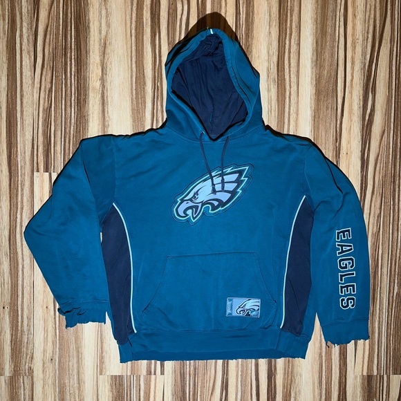 Philadelphia Eagles Blue Hoodie - Picture 1 of 8